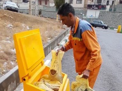 جانمایی و نصب ۷۰ مخزن ویژه نمک در شهر دماوند