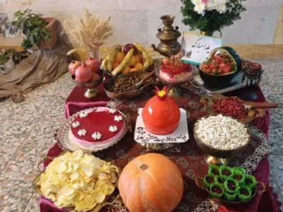 کلاس یلدایی در مدارس دماوند+ تصاویر