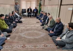 دیدار صمیمی هیئت امناهای شهر دماوند با استاندار تهران +تصاویر