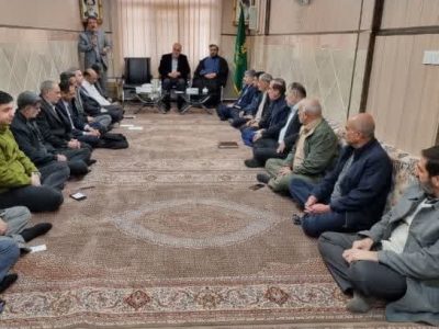 دیدار صمیمی هیئت امناهای شهر دماوند با استاندار تهران +تصاویر