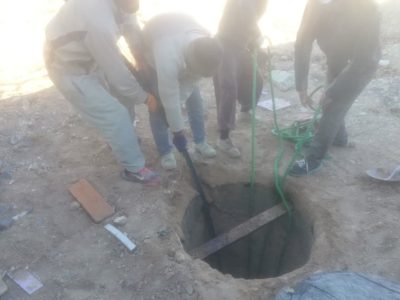 انسداد ۲۰ حلقه چاه غیرمجاز در روستاهای وادان و هاشمک دماوند