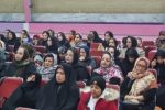 همایش «رویای مادری، زندگی فاطمی» در سالن ورزشی ولیعصر (عج) منطقه گیلاوند+ تصاویر