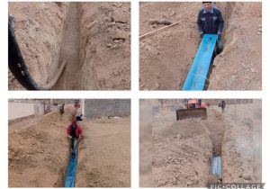 ۱۸۰۰ متر از شبکه فرسوده توزیع آب محدوده آبرسانی شهر کیلان در حال اصلاح و بازسازی است