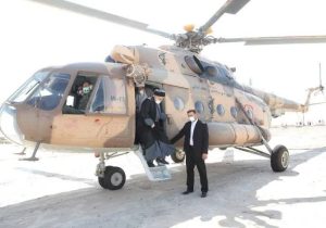 رئیس جمهور وارد فیروزکوه شد