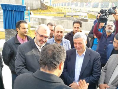 بازدید مدیرعامل آبفای کشور از تصفیهخانه فاضلاب مهرآباد رودهن+ تصاویر