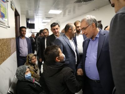 بازدید وزیر بهداشت از بیمارستان‌های دماوند+ تصاویر