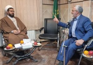 دیدار شعرا و مداحان با امام جمعه شهرستان دماوند+ تصاویر