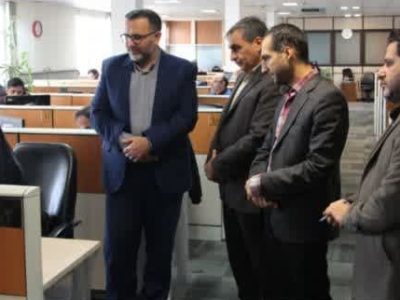 بازدید رئیس شورای شهر دماوند از مرکز سامانه ۱۳۷ پلاس شهرداری تهران+ تصاویر