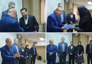 آیین تکریم و معارفه مسئولان جدید حوزه بهداشت و درمان دماوند/ تقدیر از زحمات ۶ ساله دکتر خیرخواه+ تصاویر