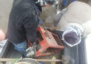 توقیف ادوات حفاری ۳ حلقه چاه غیرمجاز و پر کردن ۱۰ حلقه چاه عمیق غیرمجاز در منطقه تمیسیان – گندک دماوند