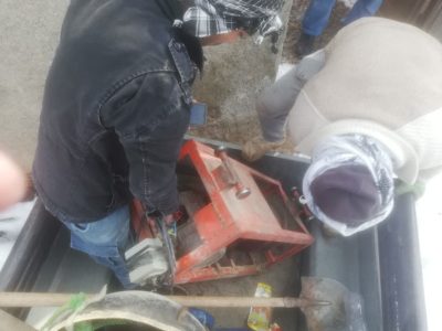 توقیف ادوات حفاری ۳ حلقه چاه غیرمجاز و پر کردن ۱۰ حلقه چاه عمیق غیرمجاز در منطقه تمیسیان – گندک دماوند