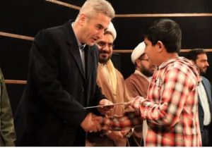 آیین تجلیل از دانش‌آموزان و فرهنگیان برتر عرصه‌های علمی و فرهنگی در دماوند+ تصاویر