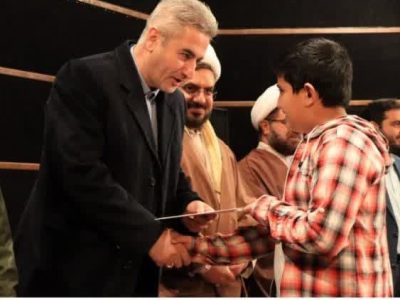 آیین تجلیل از دانش‌آموزان و فرهنگیان برتر عرصه‌های علمی و فرهنگی در دماوند+ تصاویر