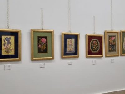 گشایش نمایشگاه «نگارگری و گل و مرغ» در دماوند+ تصاویر