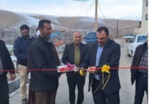 بهره برداری از پروژه های عمرانی در دو روستای زان و لومان+ تصاویر