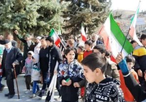 راهپیمایی باشکوه ۲۲ بهمن در شهر کیلان+ تصاویر