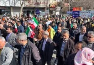 راهپیمایی یوم الله ۲۲ بهمن در شهر رودهن+ تصاویر