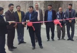 بهرهبرداری از ۲ پروژه عمرانی در بخش مرکزی دماوند+ تصاویر