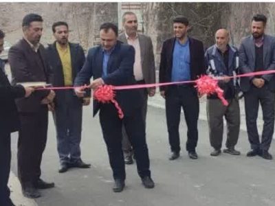 بهرهبرداری از ۲ پروژه عمرانی در بخش مرکزی دماوند+ تصاویر