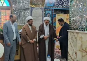 مدیر جدید آستان مقدس امامزاده هاشم (ع) دماوند معارفه شد+ تصاویر