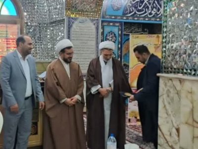 مدیر جدید آستان مقدس امامزاده هاشم (ع) دماوند معارفه شد+ تصاویر