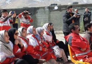 افتتاح پایگاه امداد و نجات بین شهری جادهای جمعیت هلالاحمر در شهر کیلان+ تصاویر