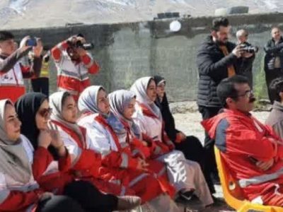 افتتاح پایگاه امداد و نجات بین شهری جادهای جمعیت هلالاحمر در شهر کیلان+ تصاویر