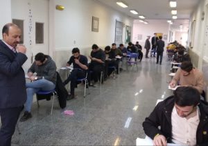 رقابت بیش از ۷۰۰ داوطلب کارشناسی ارشد و دکتری در دماوند+ تصاویر