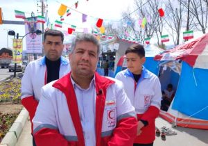 مراجعه ۴ هزار مسافر نوروزی به پست جمعیت هلال احمر در دماوند