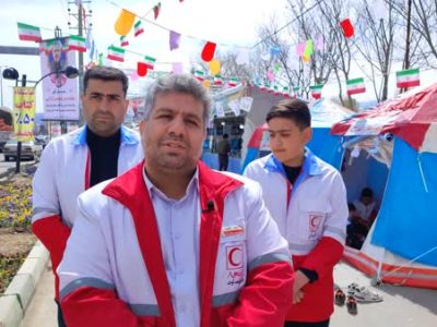 مراجعه ۴ هزار مسافر نوروزی به پست جمعیت هلال احمر در دماوند