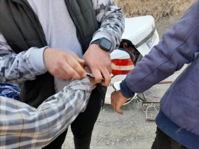 دستگیری سارقین کابل برق و ابزارآلات ساختمانی و کشاورزی توسط تیم گشت رضویون در روستای تمیسیان دماوند