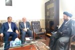 دیدار مسئولان مدیریت شهری با امام جمعه آبسرد