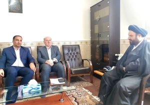 دیدار مسئولان مدیریت شهری با امام جمعه آبسرد