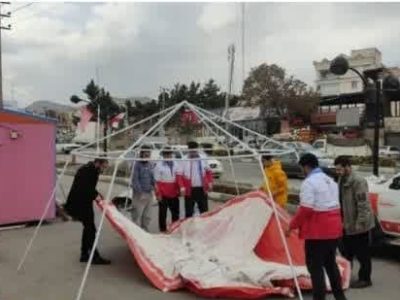 از آماده‌سازی تا خدمت‌رسانی جوانان هلال احمر دماوند در طرح نوروزی ۱۴۰۳