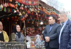 بازدید مسئولان از نمایشگاه گردشگری اقوام ایرانی در دماوند+ تصاویر
