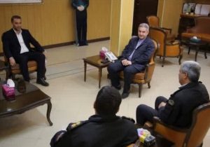 دیدار نوروزی فرماندهان پلیس راه و راهوار با فرماندار شهرستان دماوند/ افزایش ۱۹ درصدی تردد مسافران نوروزی در محور های هراز و فیروزکوه