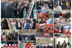 افتتاح نمایشگاه مجموع آثار و تولیدات هنرجویان هنرستان‌های دماوند+ تصاویر