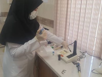 راهاندازی دستگاه اندازهگیری سنجش قند خون در سربندان