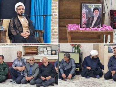 برگزاری بزرگداشت هفتمین روز عروج ملکوتی شهدای خدمت و همراهان در روستای مراء+ تصاویر