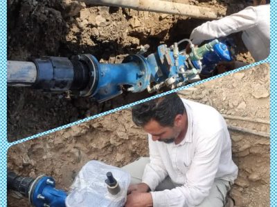 نصب و راهاندازی ۵ دستگاه شیر فشارشکن در روستای چنار شرق دماوند
