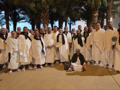 عکس| حجاج دماوندی در حال طواف خانه خدا