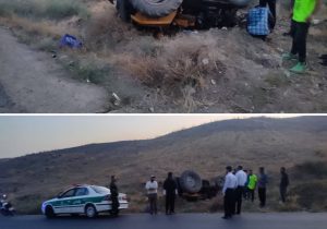 بیاحتیاطی راننده تراکتور در رودهن حادثه آفرید/ اورژانس با ۳۰ دقیقه تاخیر رسید