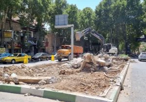 آغاز عملیات اصلاح هندسی و بازسازی میدان ۱۷ شهریور دماوند/ آبنمای جدید احداث خواهد شد