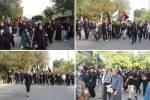 برگزاری مراسم پیادهروی جاماندگان اربعین حسینی در شهر کیلان+ تصاویر