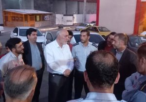 بازدید سرزده استاندار تهران از ایستگاه مرکزی آتش‌نشانی شهر دماوند+ تصاویر