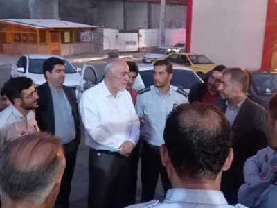 بازدید سرزده استاندار تهران از ایستگاه مرکزی آتش‌نشانی شهر دماوند+ تصاویر