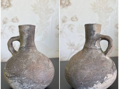 کشف یک عدد کوزه سفالی ارزشمند مربوط به عصر آهن در شهر کیلان