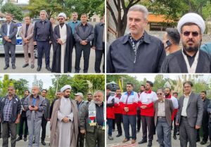 تجمع دماوندیها در محکومیت شهادت نصرالله/ فریاد «مرگ بر اسرائیل» در دماوند+ تصاویر