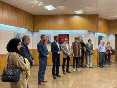 نمایشگاه نقاشی «پارسه» در دماوند افتتاح شد