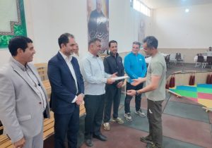 برگزاری سومین المپیاد ورزشی در رشته فوتبال دستی در ندامتگاه دماوند